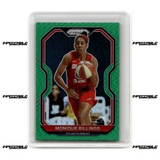 2021 Panini Prizm WNBA - Monique Billings #5 Green Prizm SP