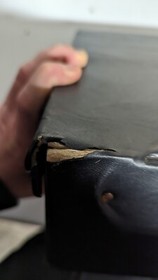 Nintendo Power Glove Salesman Rep Black Travel Case NES Rare HTF READ! LOOK! 