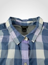 Eddie Bauer Men s XXL Slim Fit Check Short Sleeve Button Down Shirt Casual