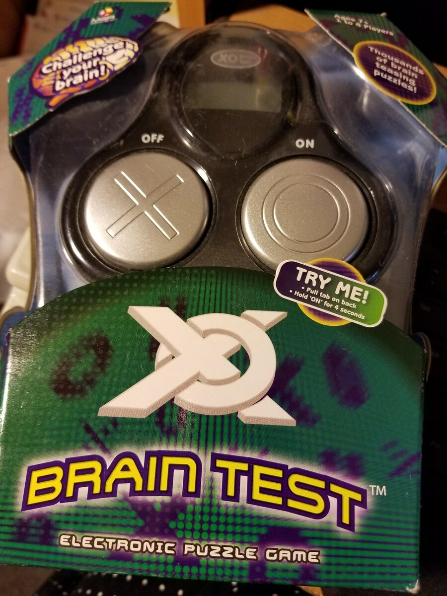 XO Brain Test Electronic Puzle Game: : Toys & Games