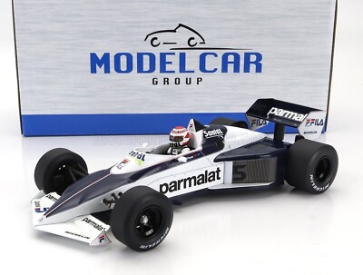 BRABHAM BT52 #5 PARMALAT GP BRASILIEN 1983 PIQUET in 1/18 von MCG 18618F