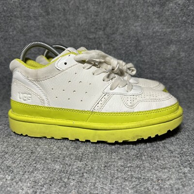 UGG Highland Sneakers Shoes Womens Size White Yellow