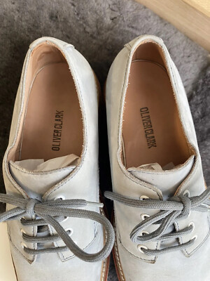 Oliver Clark Handmade Leather Oxfords / Blue‎ Gray / Men\'s Size 10 Oliver Clark (@oliverclarknyc) · Los Angeles, CA main image 3