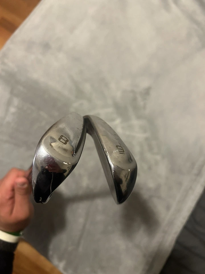 King Cobra SZ 8 & 9 Irons Pair/ Reg. Steel Shaft w/Arcos Connect Grip RH Men’s - Image 2 of 4