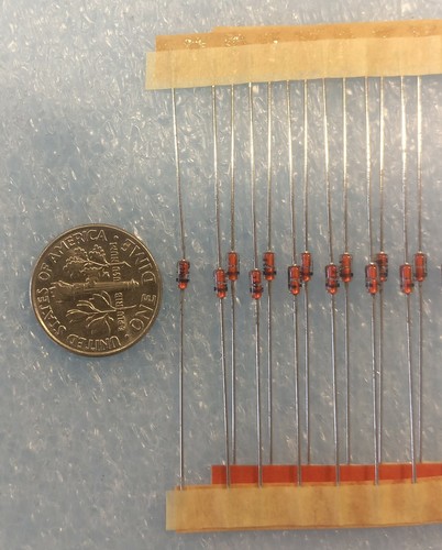 Diode 50pcs 1N5245B 15V Zener Diode 0.5W 500mW DO-35 - Picture 3 of 3