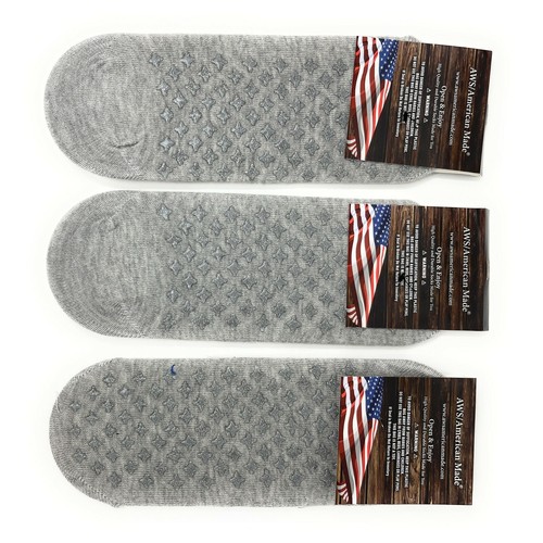 Non-Slip Grip Yoga Pilates Socks with Straps Studio Socks 3 Pairs - Picture 19 of 32