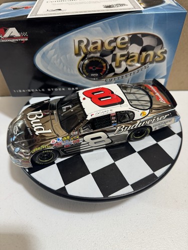 Dale Earnhardt Jr. LE 2007 NASCAR #8 Budweiser / '57 Chevy 50th Anniversary / 2007 Monte Carlo Ss 124 Premium Action Diecast Car Pristineauction.com