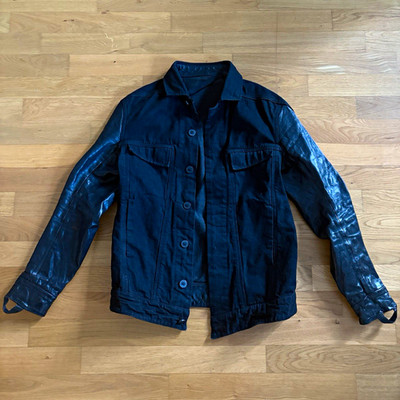 Boris Bidjan Saberi leather denim size L