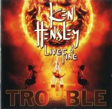 Trouble von Ken  Live Fire Hensley | CD | Zustand sehr gut