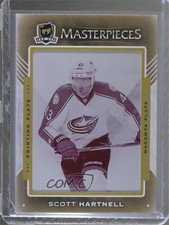 2015 The Cup Masterpieces Printing Plate Magenta Framed 1/1 Scott Hartnell 0c3
