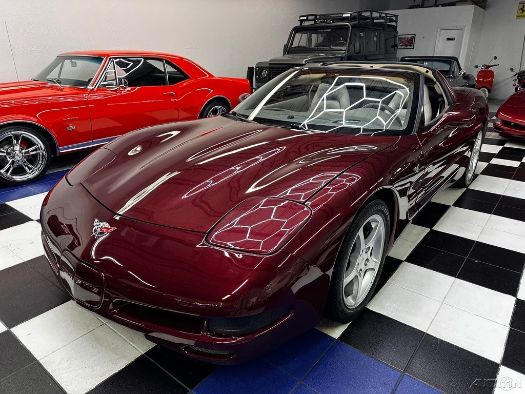 2003 Burgundy Chevrolet Corvette Z06  | C5 Corvette Photo 10