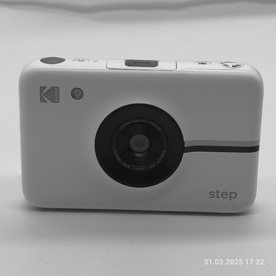KODAK Step Kamera 10MP ZINK Bluetooth Sofortbild Digital Kompakt Weiß