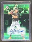2025 Bowman Draft Konnor Griffin Chrome Achromatic Auto Green Refractor #/99