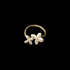MICHAEL MICHAUD WHITE HYDRANGEA  ADJ. RING 84...