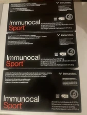 3 Boxes Immunocal Sport 90 Pouches by Immunotec Exp 2027