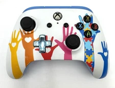 PowerA Autism Awareness Limited Edition Wired Controller Xbox One - TESTED RARE