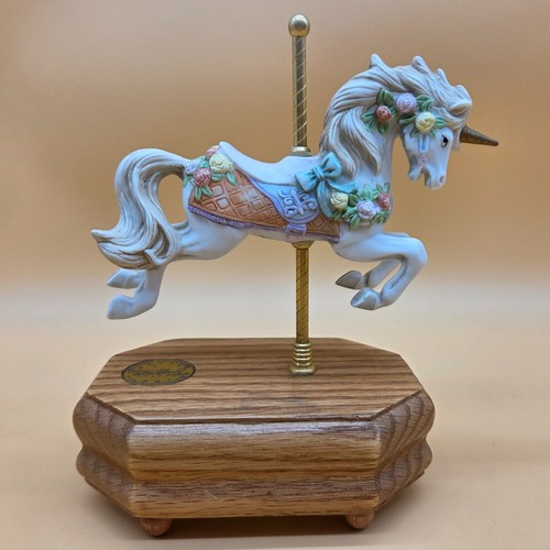 Vintage Westland Carousel Collection Limited Edition Somewhere in Time Music Box - Picture 15 of 15