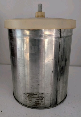 VTG Proctor Silex 4-Quart Electric Ice Cream Maker Churn Model F106F Wood 1976 - Picture 12 of 20