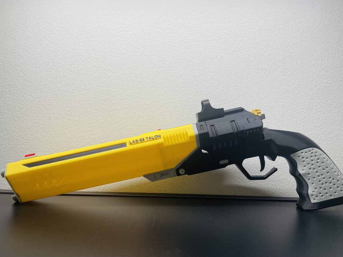 Energy Revolver Pistol Sidearm Replica Prop Cosplay | eBay