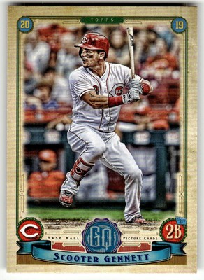 2019 Topps Gypsy Queen #173 Scooter Gennett Cincinnati Reds Baseball