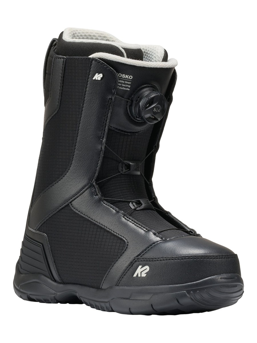 K2 スノーボードブーツ ROSKO 10MENS K2 Rosko Men's Snowboard Boots, Black, M10.5 MY27 | eBay