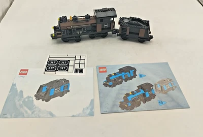LEGO 3741 3742 Large Locomotive Brown My Own Train 9V Trains Eisenbahn Züge 9 V - Bild 1 von 4