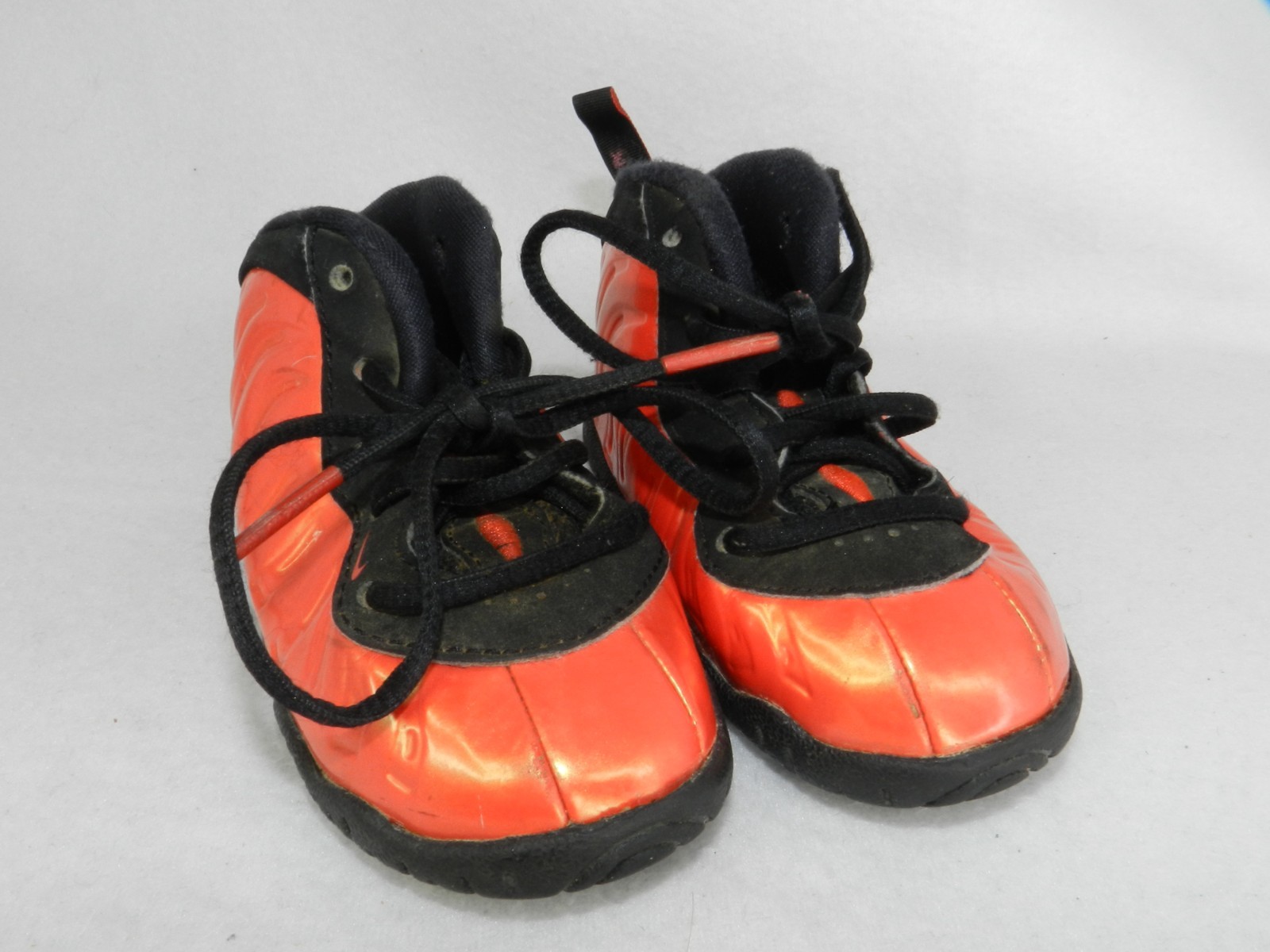 SAOLA Nike Little Posite One Habanero Rosso 723947 603 Sneakers Taglia 6C