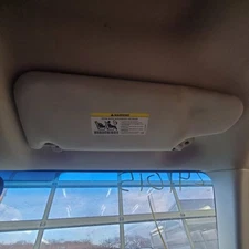 Passenger Right Sun Visor Illuminated Fits 08-12 LIBERTY 1059875