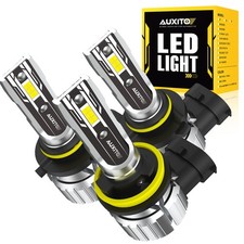 9005 HB3 LED Headlight Super Bright Bulbs Kit White 6500K 36000LM High-Low Beam