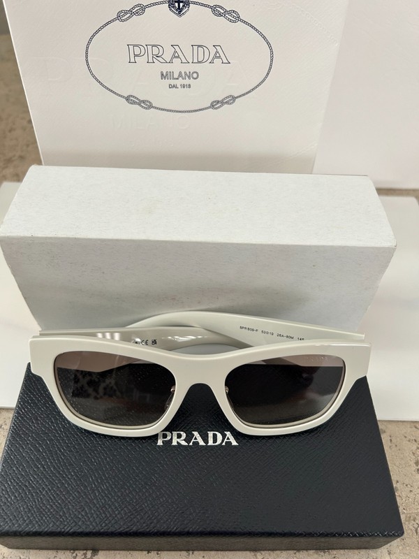 NEW: PRADA B09SF SUNGLASS or OPTICAL POWDER FRAME/LIGHT LENS-100% AUTH Nvr Worn