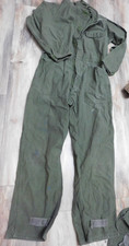 ARMY SATEEN COVERALLS UTILITY SIZE LARGE