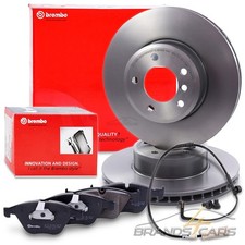 BREMBO COATED BREMSSCHEIBEN �324 +BEL�GE +WARNKONTAKT VORNE F�R BMW 5-ER E60 E61