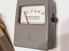 Vintage General Electric GE Light Exposure Meter & Light Meter Type 213 [TESTED]