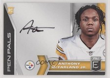 2020 Panini Donruss Elite Pen Pals Anthony McFarland Jr #PP40 Auto a8r