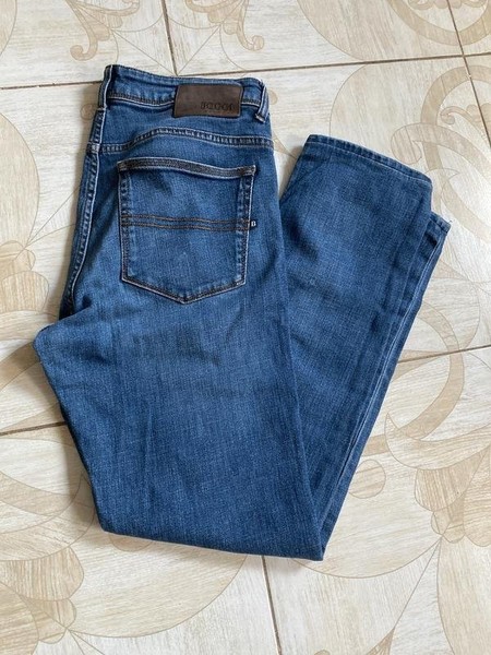 Men Boggi Milano Jeans Navy Denim 33