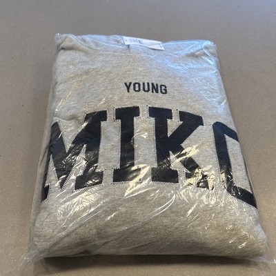 Gap Young Miko Adult Heavyweight Logo Hoodie Size LARGE | eBay
