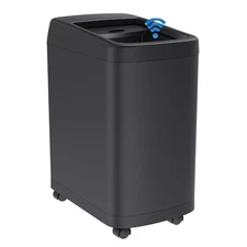 Garbage Can Motion Sensor Trash Can 13 Gallon for Kitchen with Roll Up Lid, A...