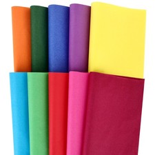 60 Sheets 20x20 inch Colored Wrapping Tissue Paper, 10 Colors