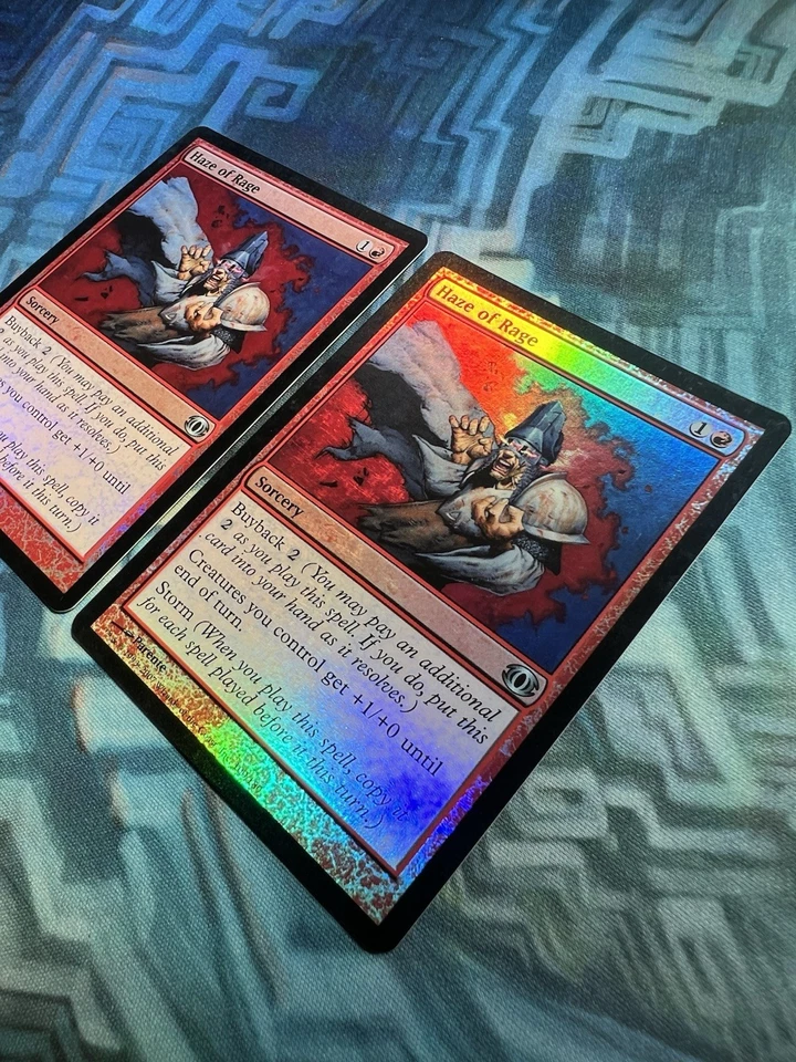 MTG 2X Foil Haze of Rage EX/LP- Future Sight - Image 4 of 4
