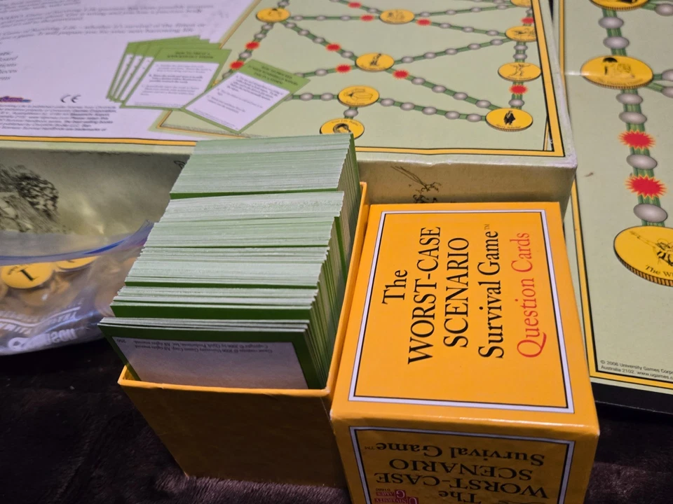 The Worst Case Scenario: Game of Surviving Life Juego de Mesa 100% COMPLETO Foto 4 de 4