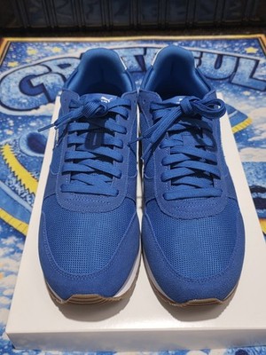 PUMA Men's St Miler Royal Blue/White Athletic Sneaker (No Box)