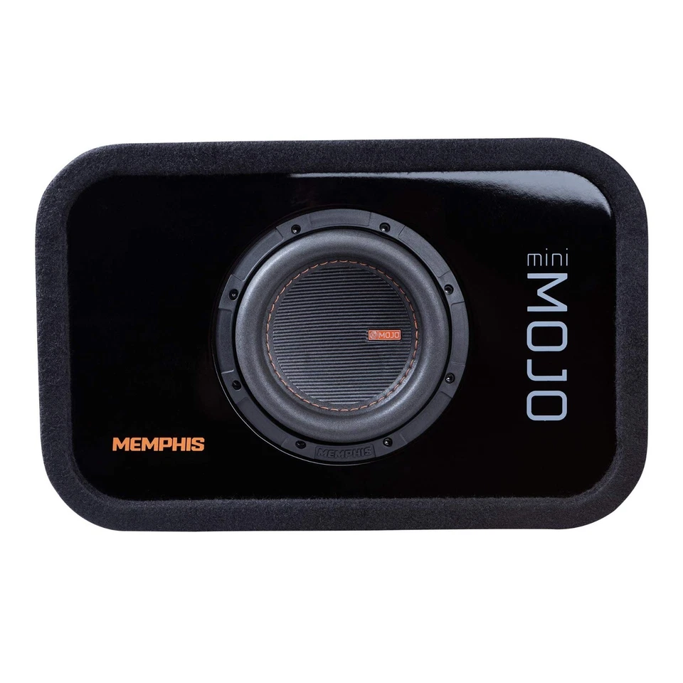 NUEVO DEFECTO MENOR Memphis Mojo Mini MJME8S1 Único 8" Cargado 1 Ohm Gabinete Foto 4 de 4