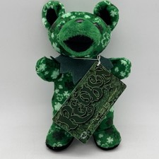 Vintage 1998 Grateful Dead RUEBEN Bean Bear Plush Liquid Blue New With Tags
