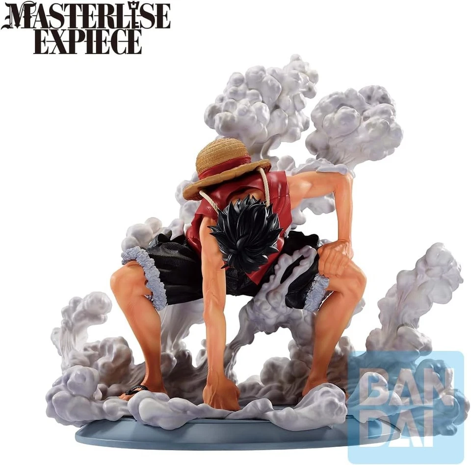 Bandai 67026 1:12 One Piece Ichibansho Monkey D. Luffy Gear 2 Action Figure - Image 4 of 4