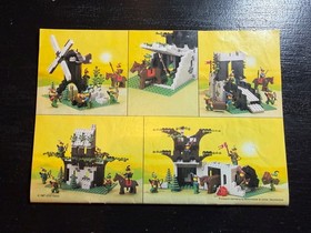 LEGO 6066 Castle Forestmen CAMOUFLAGED OUTPOST Near Complete With Manual *READ*