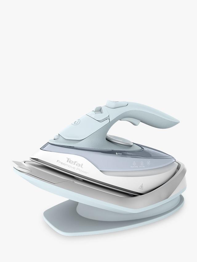 Tefal Freemove Power FV6642 Ceramic Cordless Steam Iron White/Blue (Used/Dirty)