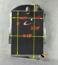 3row Aluminum Radiator For 1939 Chevy Ja Master 85 Car Sedan Deluxe 6cyl Mt 3row Aluminum Radiator For 1939 Chevy Ja Master 85 Car Sedan Deluxe 6cyl Mt