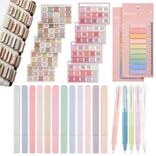 Bible Journaling Kit, 12 No-Bleed Highlighters, 6 1 count (Pack of 28)