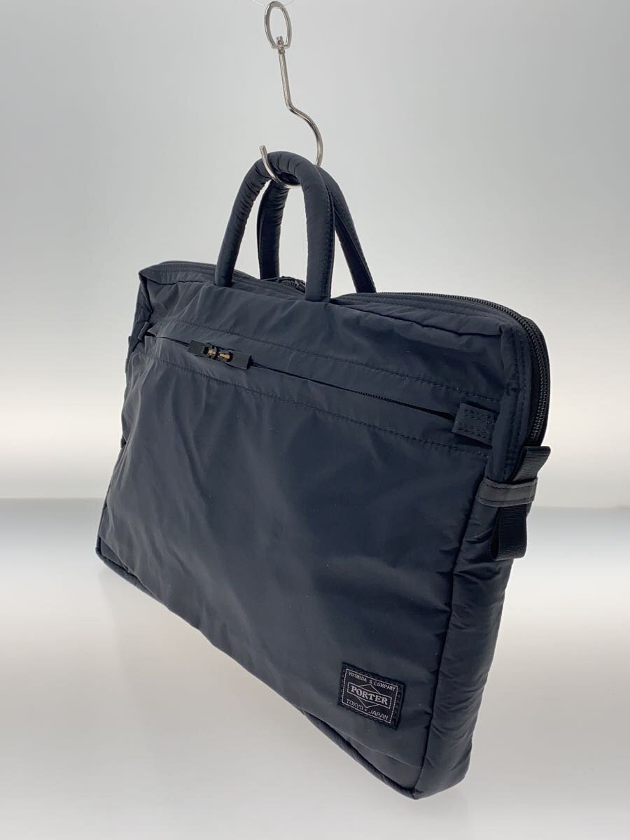 PORTER Black Briefcase Authentic Men D:1.18” H:9.06” W:14.57 PORTER Black Briefcase Authentic Men D:1.18” H:9.06” W:14.57
