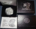 2025 W American Silver Eagle US Mint Uncirculated OGP Box + COA Exact Coin